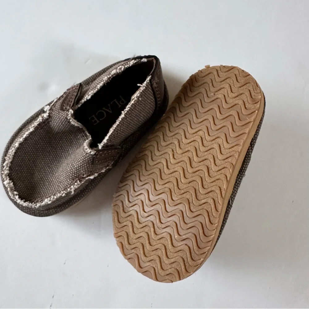 The Children's Place Toddler Boys Canvas Slip On Shoes